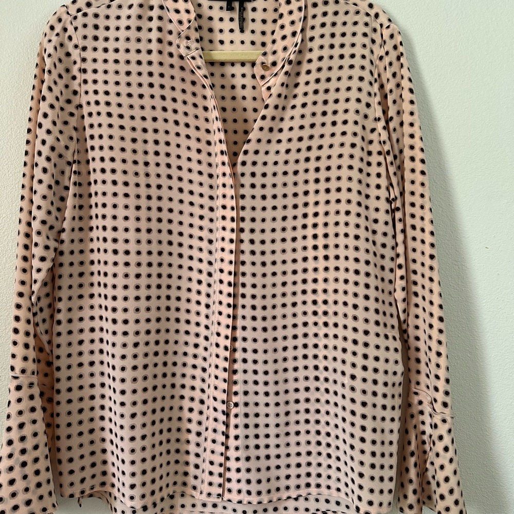 Donna Karin silk blouse
